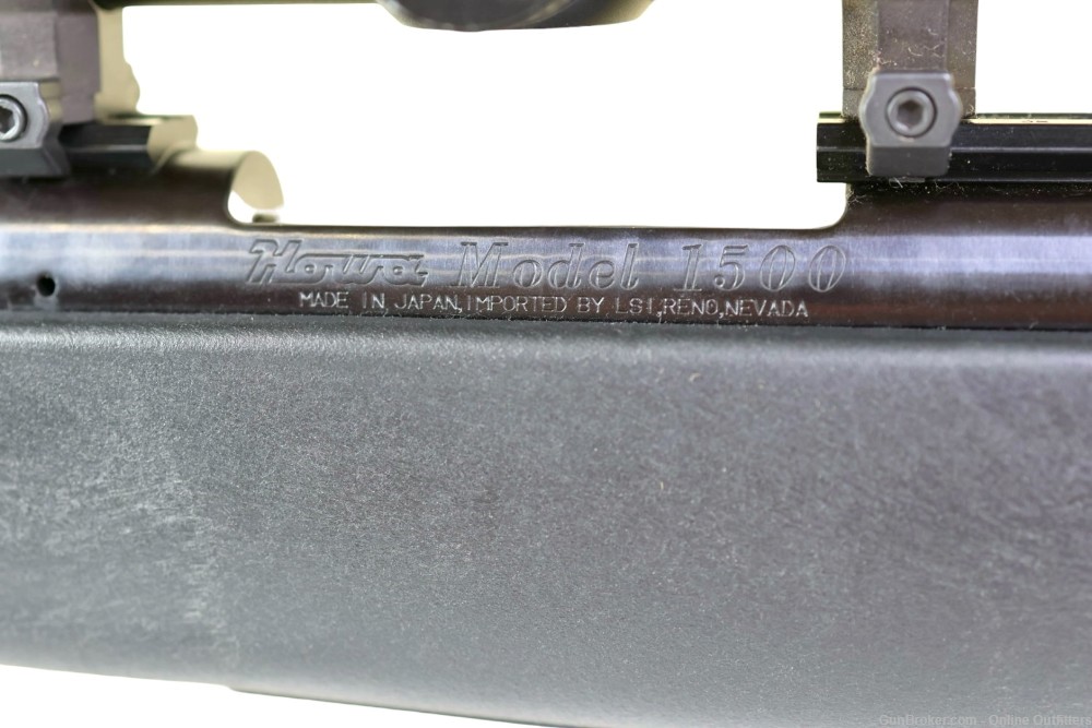 USED Howa M1500 223 Rem Bolt Action 24" 5+1 Synthetic Stock Scope Combo-img-7