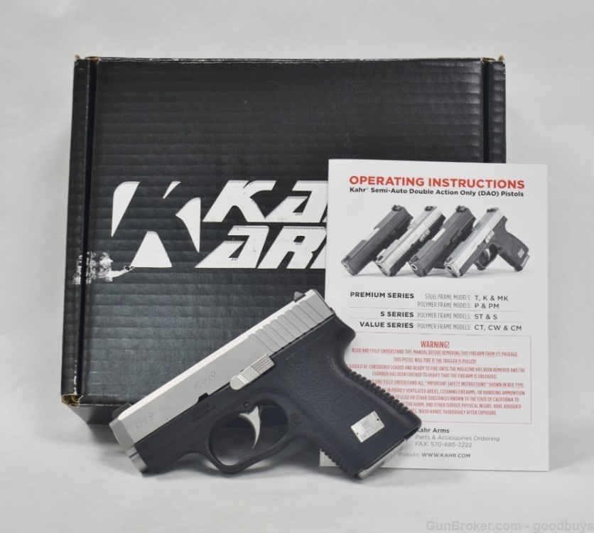 KAHR ARMS CM9 9mm CM9093N LNIB NIGHT SIGHT SPRING SALE CCW-img-0