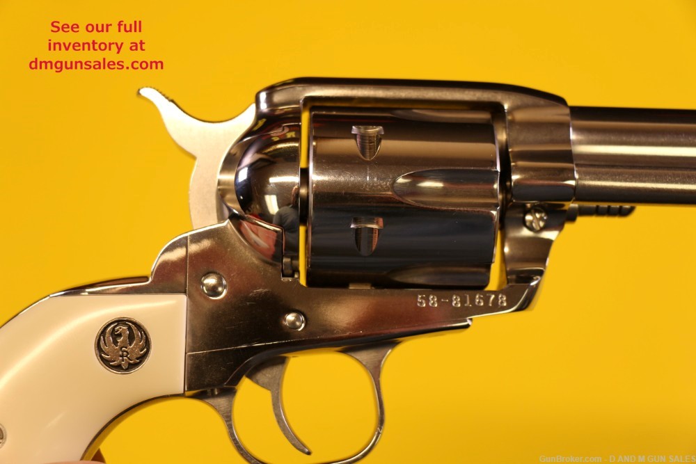 RUGER VAQUERO CONVERTIBLE .45 COLT .45 ACP POLISHED STAINLESS (LNIB) 2004-img-9