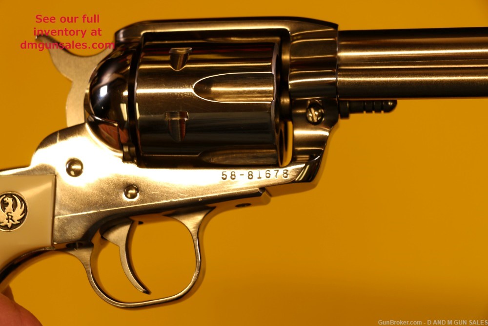 RUGER VAQUERO CONVERTIBLE .45 COLT .45 ACP POLISHED STAINLESS (LNIB) 2004-img-8
