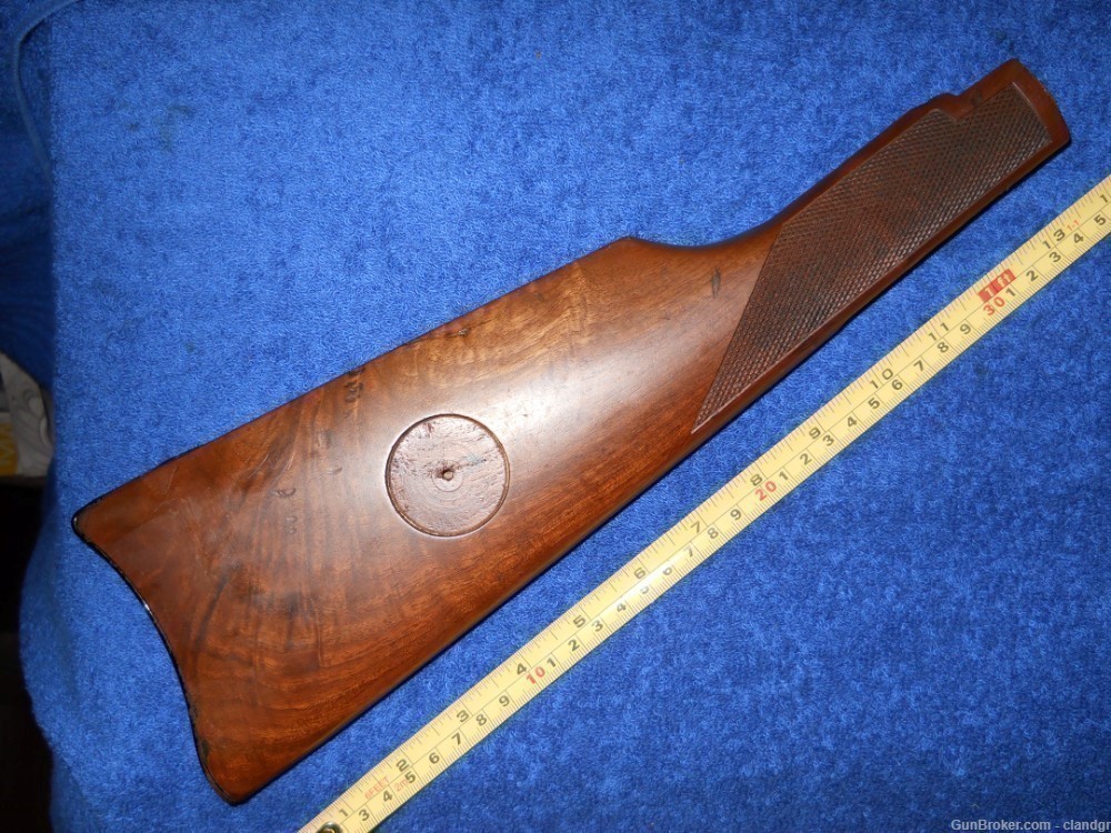 94 WINCHESTER 1894 SADDLE RING CARBINE SRC COMMEMORATIVE STOCK & BUTTPLATE-img-1
