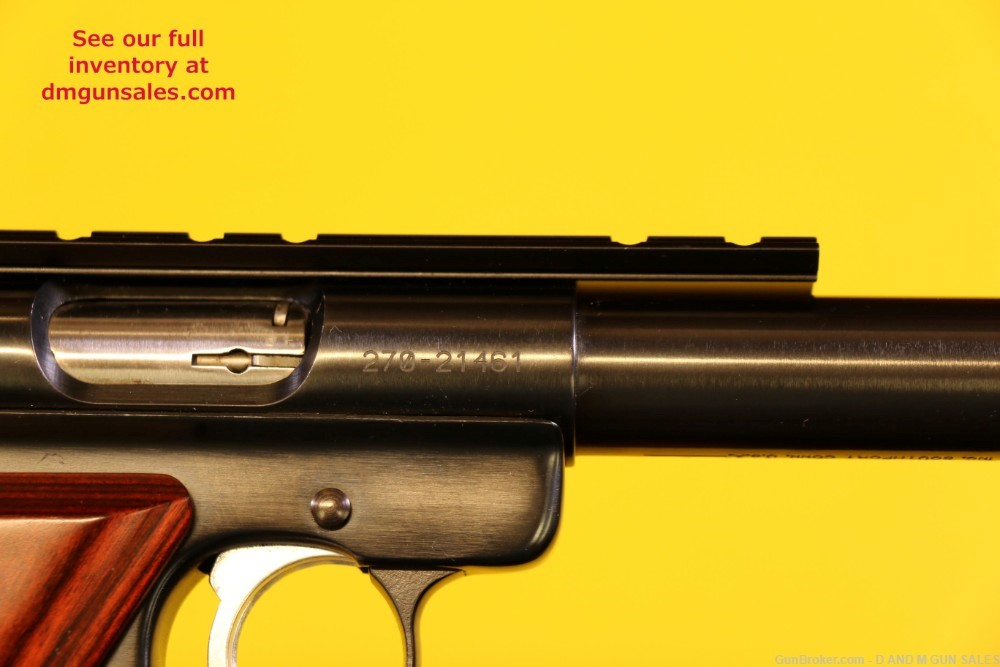 RUGER MARK III TARGET .22LR WITH 5 MAGS-img-5