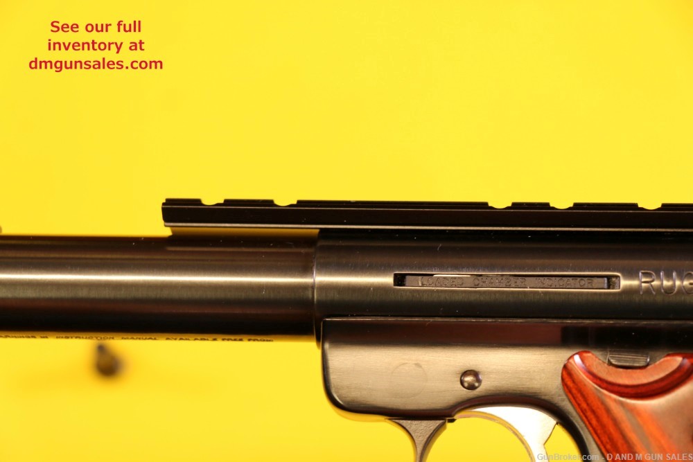 RUGER MARK III TARGET .22LR WITH 5 MAGS-img-8