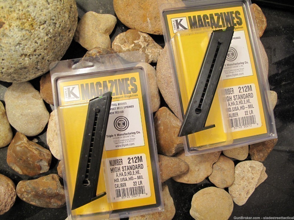 2 Pack COLT Woodsman PREWAR MAGAZINE Mag US MADE 22LR 10 Rd 22 Mag Mags-img-0