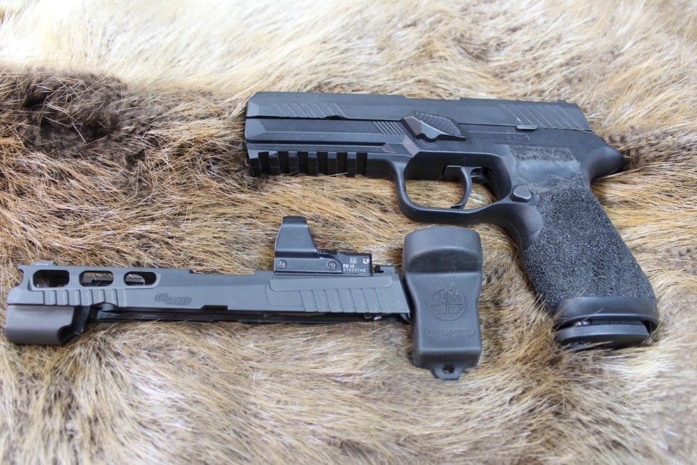SIG SAUER P320 with Modified Wilson Combat Grip-img-0