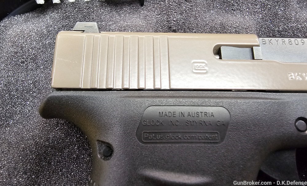 Used Glock 48 2-15rd Shield Mags Cerakote Bronze Slide-img-12