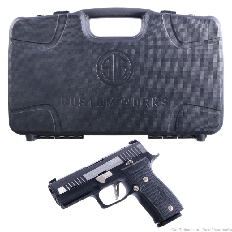 Sig Sauer P320 AXG Equinox 9mm Luger Pistol 3.9" Two-Tone- Used (SL)-img-0