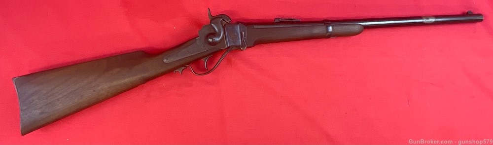 EARLY Farmingdale NY Shiloh Sharps New Model 1863 54 Cavalry Carbine Civil-img-0