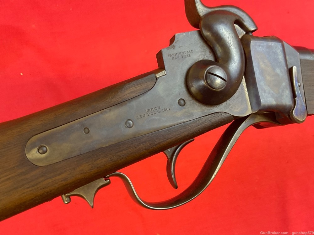 EARLY Farmingdale NY Shiloh Sharps New Model 1863 54 Cavalry Carbine Civil-img-13