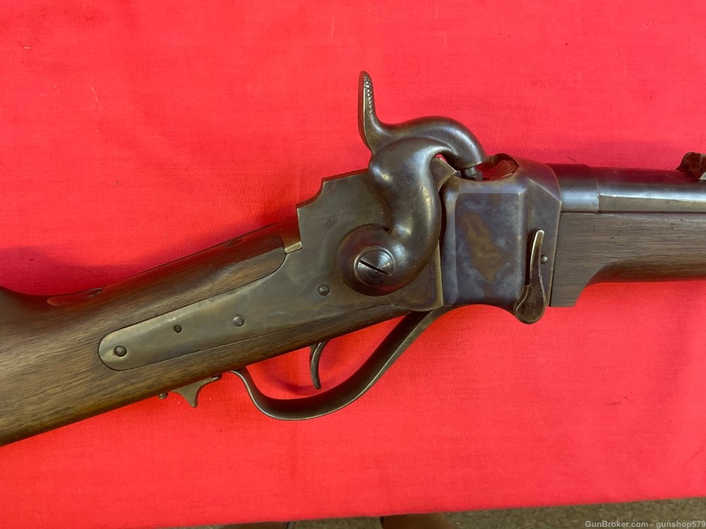 EARLY Farmingdale NY Shiloh Sharps New Model 1863 54 Cavalry Carbine Civil-img-12