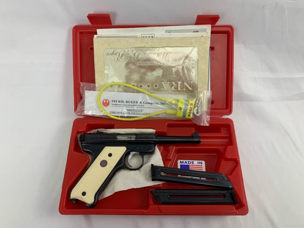 Ruger MKII NRA William B. Ruger Endowment Special Edition .22 Pistol-img-1