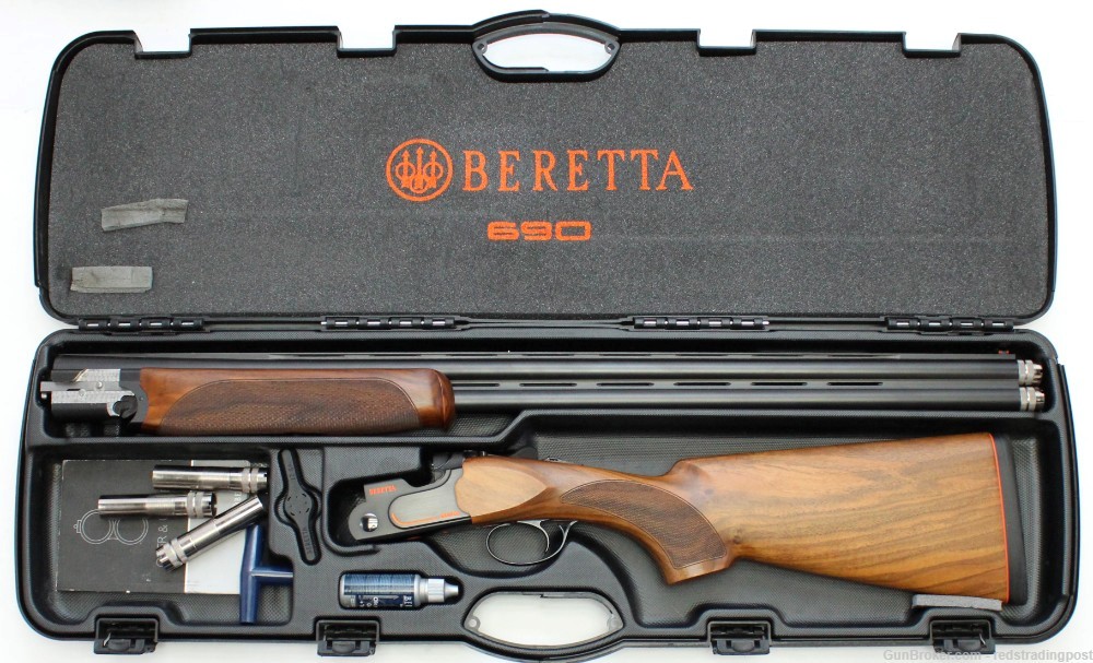 Beretta 690 Sporting 30" Vent Rib Barrel 3" 12 Ga O/U Shotgun w/ Case -img-31