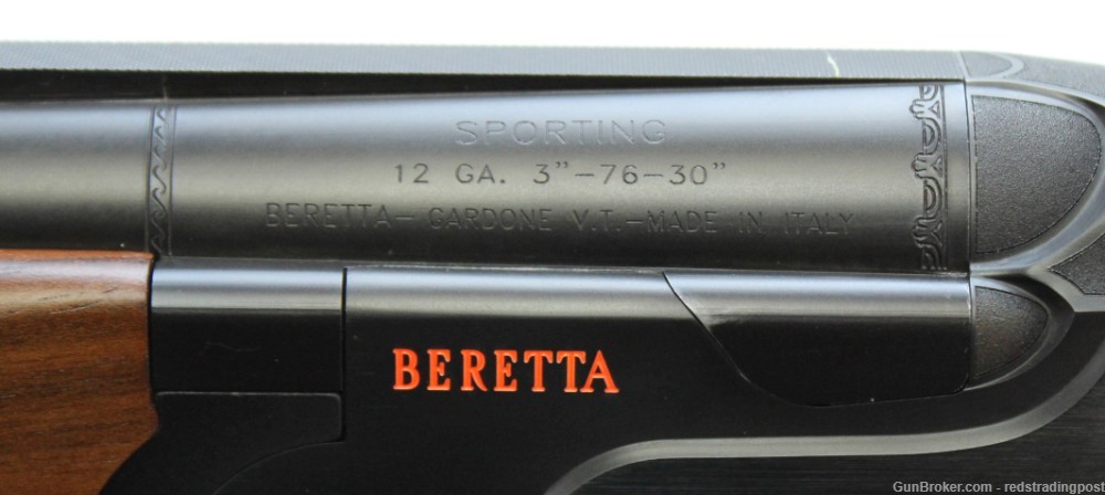 Beretta 690 Sporting 30" Vent Rib Barrel 3" 12 Ga O/U Shotgun w/ Case -img-16