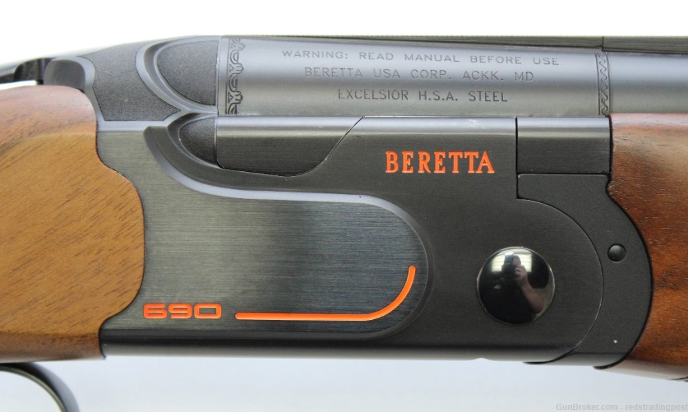 Beretta 690 Sporting 30" Vent Rib Barrel 3" 12 Ga O/U Shotgun w/ Case -img-18