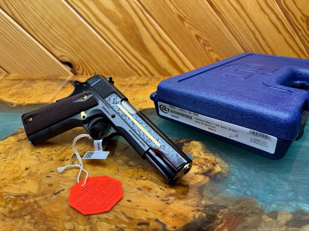 NEW IN BOX ! COLT 1911 GOVERNMENT HERITAGE EDITION .38 SUPER LIMITED NR-img-1