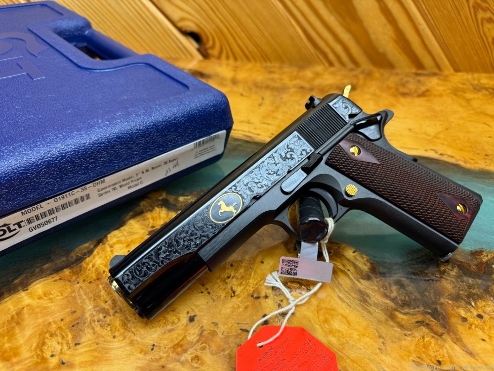 NEW IN BOX ! COLT 1911 GOVERNMENT HERITAGE EDITION .38 SUPER LIMITED NR-img-0