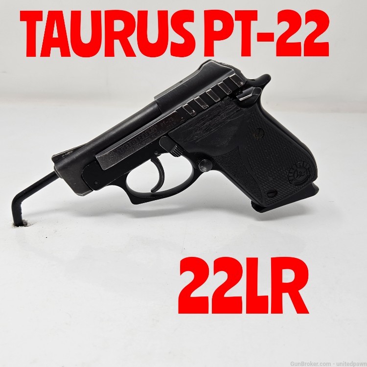 Taurus PT-22 22lr tip barrel pistol -img-0