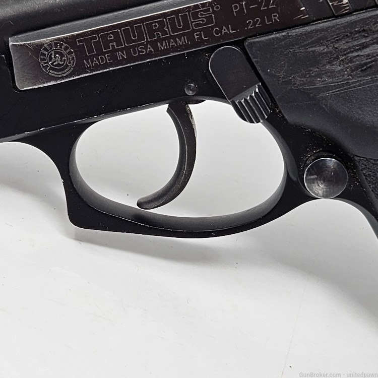 Taurus PT-22 22lr tip barrel pistol -img-7