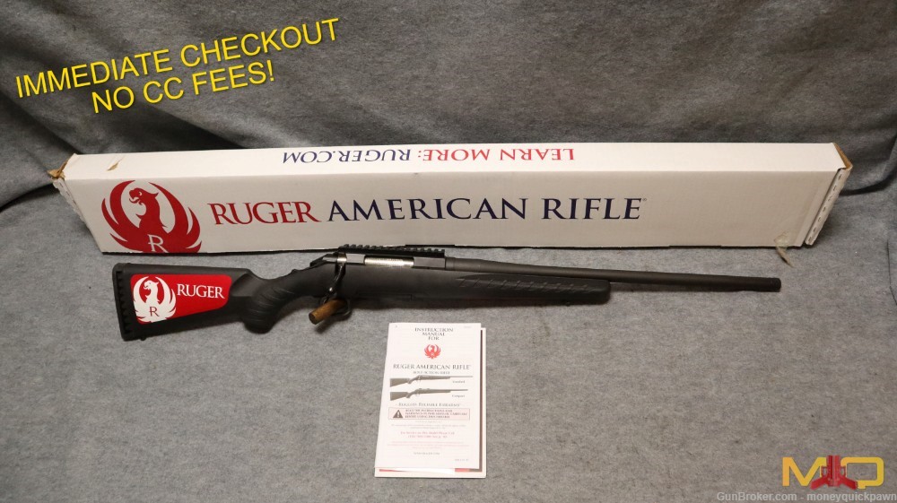 Ruger American Rifle 6.5 Creedmoor New In Box Penny Start!-img-0