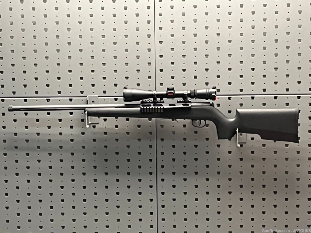USED Savage M93 17 HMR Bolt Action Rifle, Redfield Scope, NO CC FEES -img-7