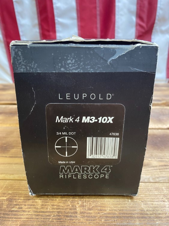 *Like-New* Leupold Mark 4 M3-10X W/ Extra Knobs and Original Box-img-1