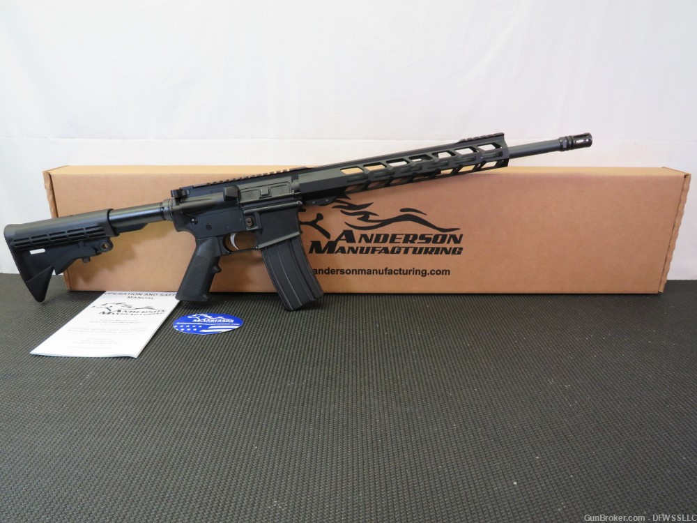PENNY! WIN THIS ANDERSON AM-15 5.56 AUCTION - GET A FREE SIG P320 COMPACT!-img-1