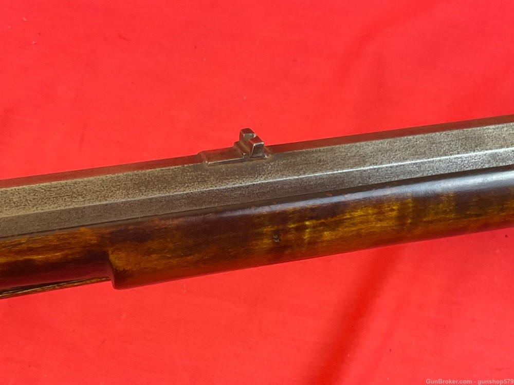 Custom Contemporary Berkshire County PA Long Rifle 54 Cal MDH Signed 46 In-img-5