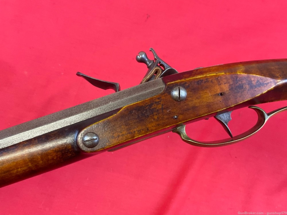 Custom Contemporary Berkshire County PA Long Rifle 54 Cal MDH Signed 46 In-img-4