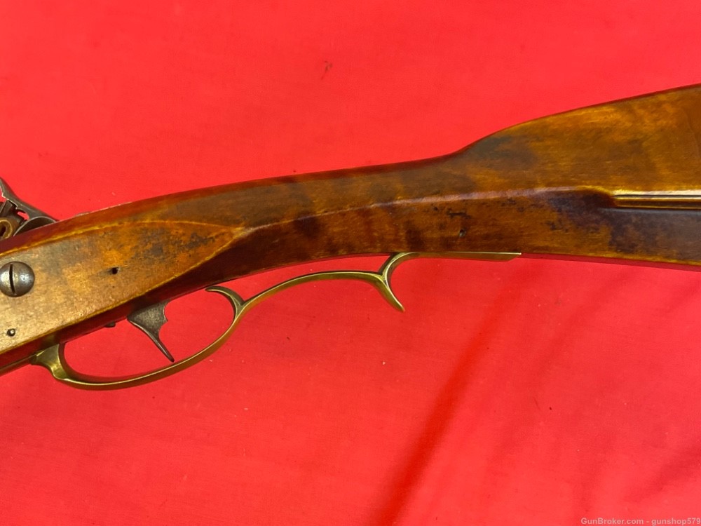 Custom Contemporary Berkshire County PA Long Rifle 54 Cal MDH Signed 46 In-img-3