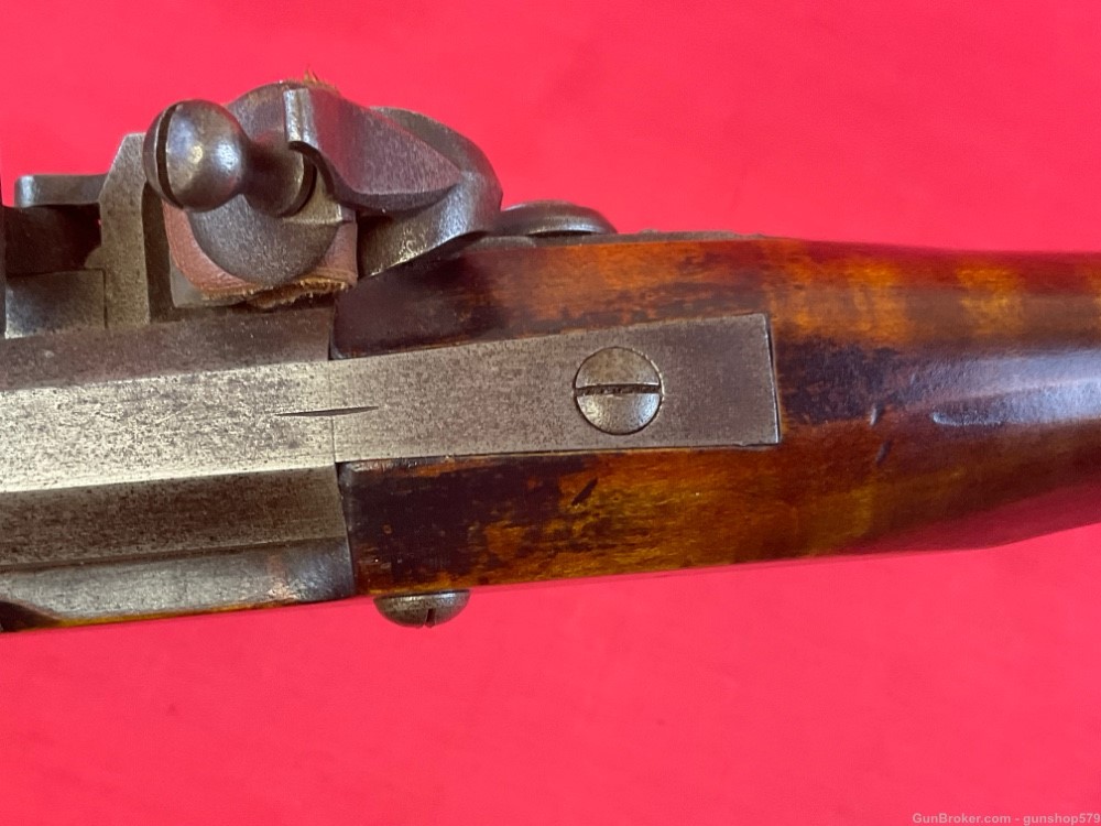 Custom Contemporary Berkshire County PA Long Rifle 54 Cal MDH Signed 46 In-img-17