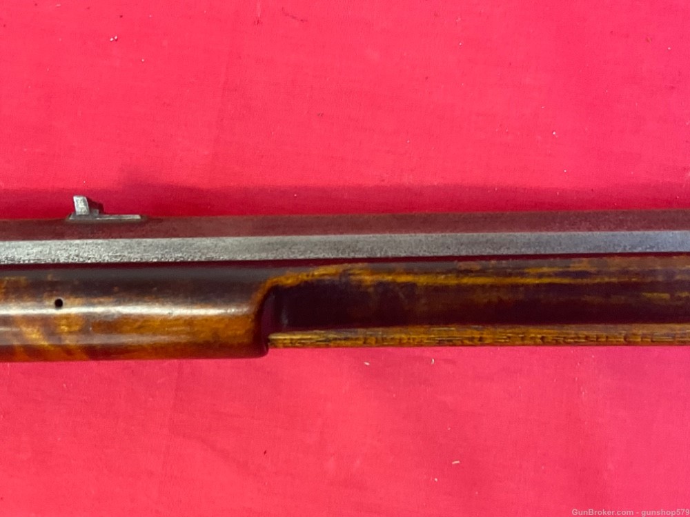 Custom Contemporary Berkshire County PA Long Rifle 54 Cal MDH Signed 46 In-img-12