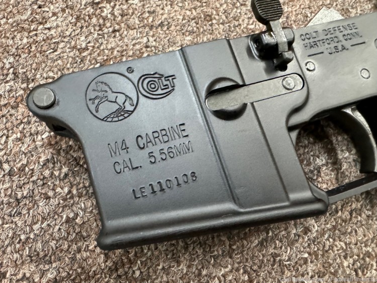 COLT M4 Carbine 5.56MM LE6920 Complete Lower Receiver LE Serial-img-1