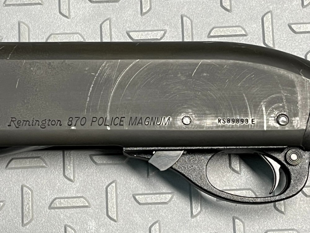 USED REMINGTON 870 POLICE MAGNUM 12 GA SHOTGUN, NO CC FEES -img-2