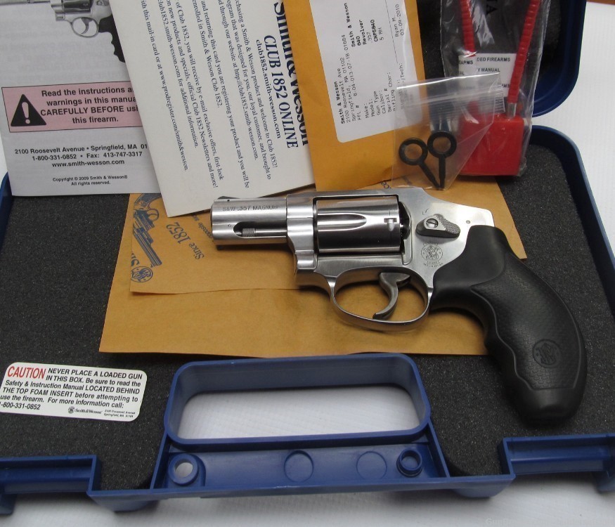 S&W 640-3 357 Magnum Stainless 2 1/8" Barrel-img-0