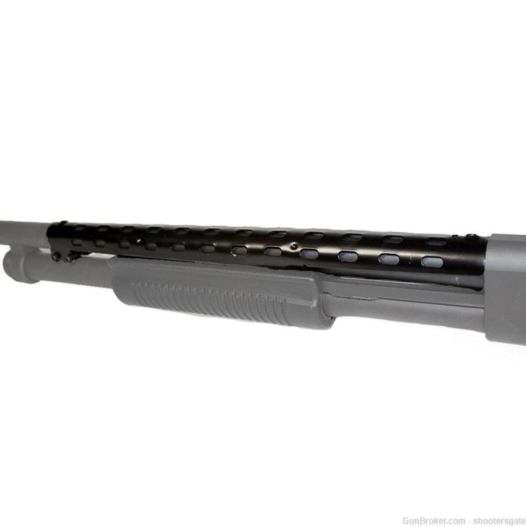 Universal Shotgun Heat Shield Metal, Black, SHOOTERSGATE -img-2
