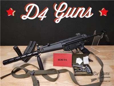 Heckler & Koch HK94 - 9mm - w/ Extras! - Pre-Ban - 1986 - Civilian HK MP5
