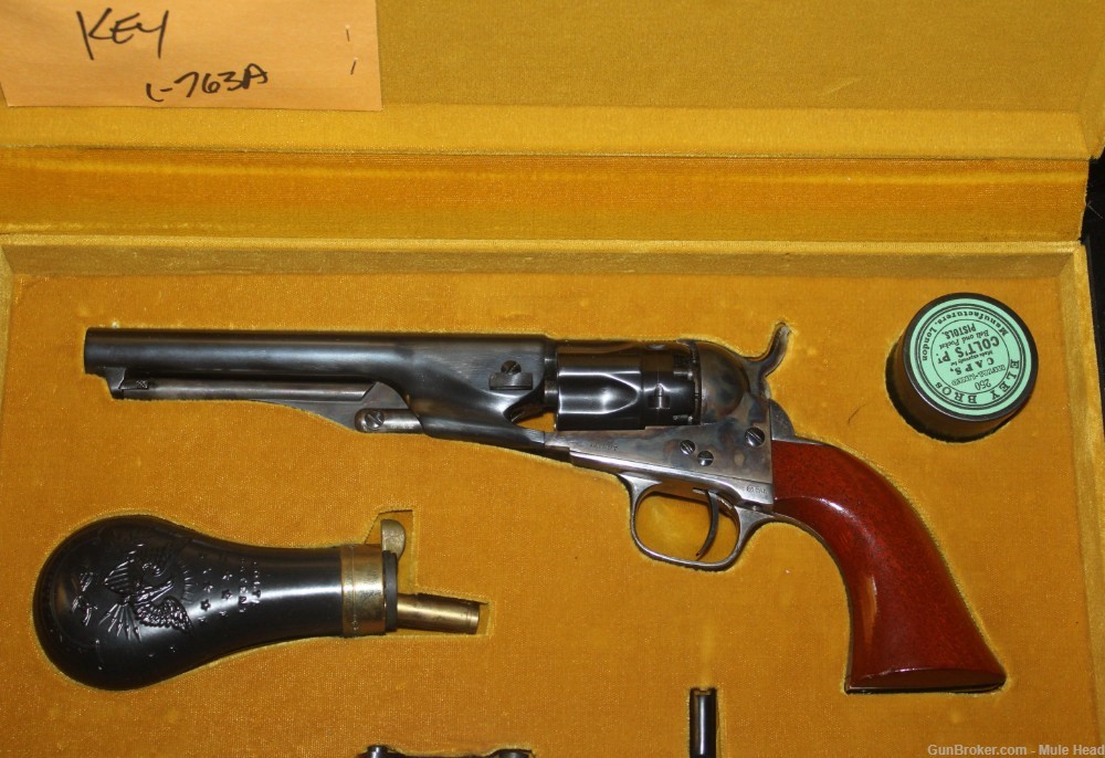 Colt 2nd Gen 1862 Police cased set-img-0