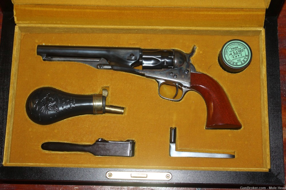 Colt 2nd Gen 1862 Police cased set-img-2