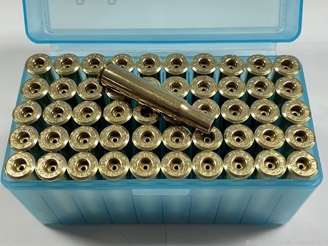 New! Remington(R-P) 30-40 Krag Brass 50 Count Free Case!-img-0