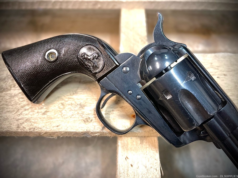 EARLY COLT SAA SINGLE ACTION ARMY 38-40 MADE IN 1899-img-3