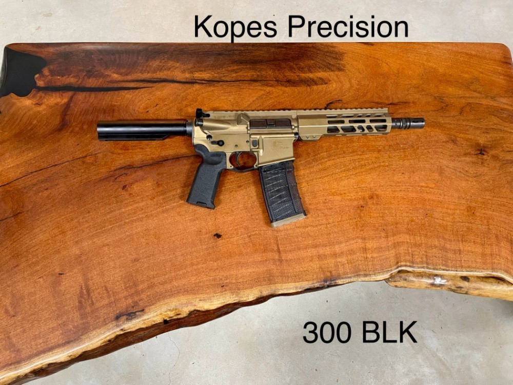 Kopes Precision 300 BLK Pistol Burnt Bronze-img-0