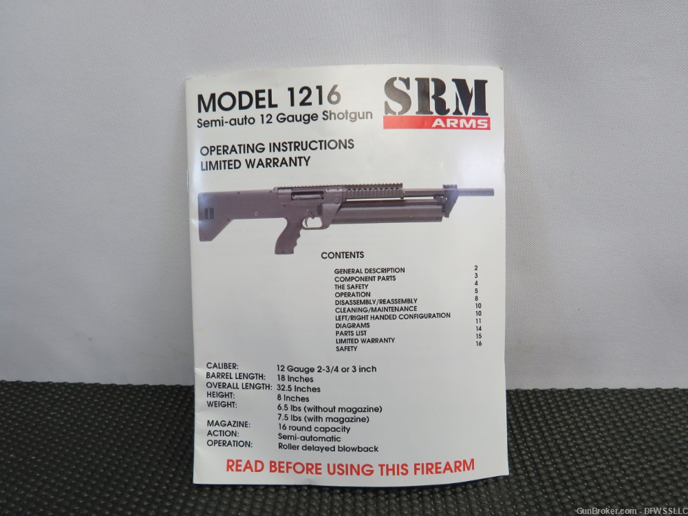 PENNY! SRM ARMS M1216 12GA W/ 18.5" BRL!-img-22