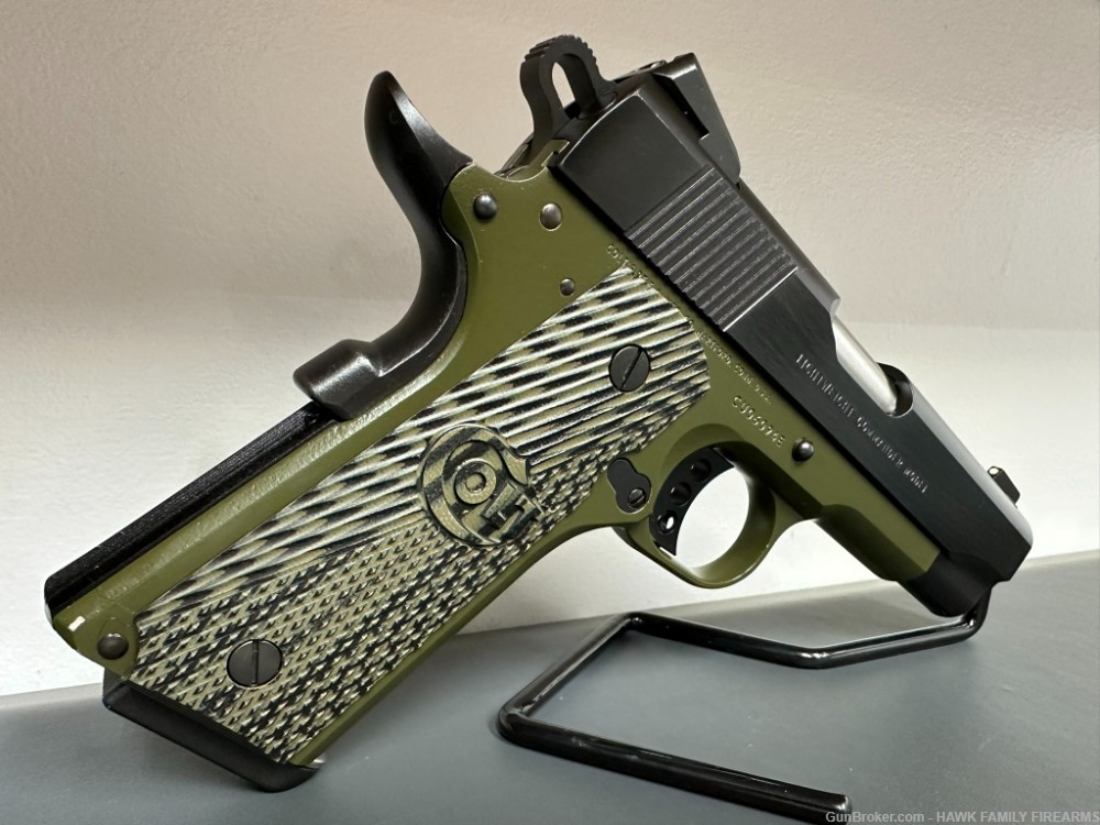 COLT COMMANDER XSE*TALO EDITION 70 SERIES .38 SUPER* MILITARY ARMY GREEN*-img-5