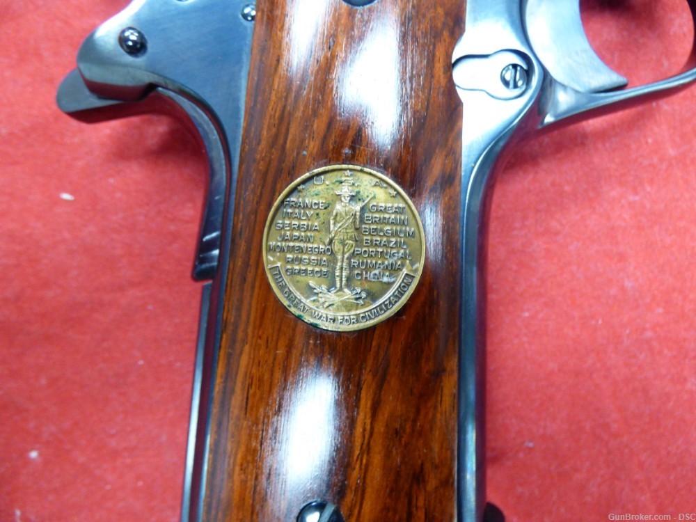 Colt World War I Commemorative 1911 Belleau Wood  45 ACP WWI WW1 1967 Gold-img-3