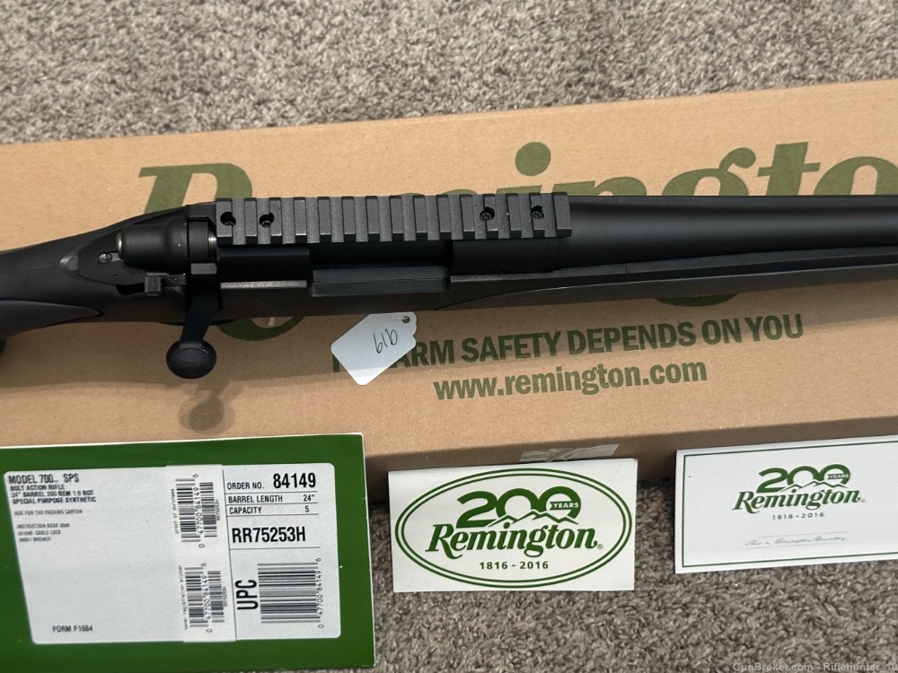 Remington 700 SPS 260 rem LNIB 24” brl 1:8 rot rare 2017-img-9
