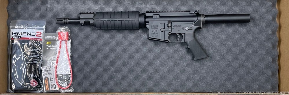 Adams Arms Pistol P1 5.56 NATO, 11.5", FGAA-00425, Penny Bid-img-0