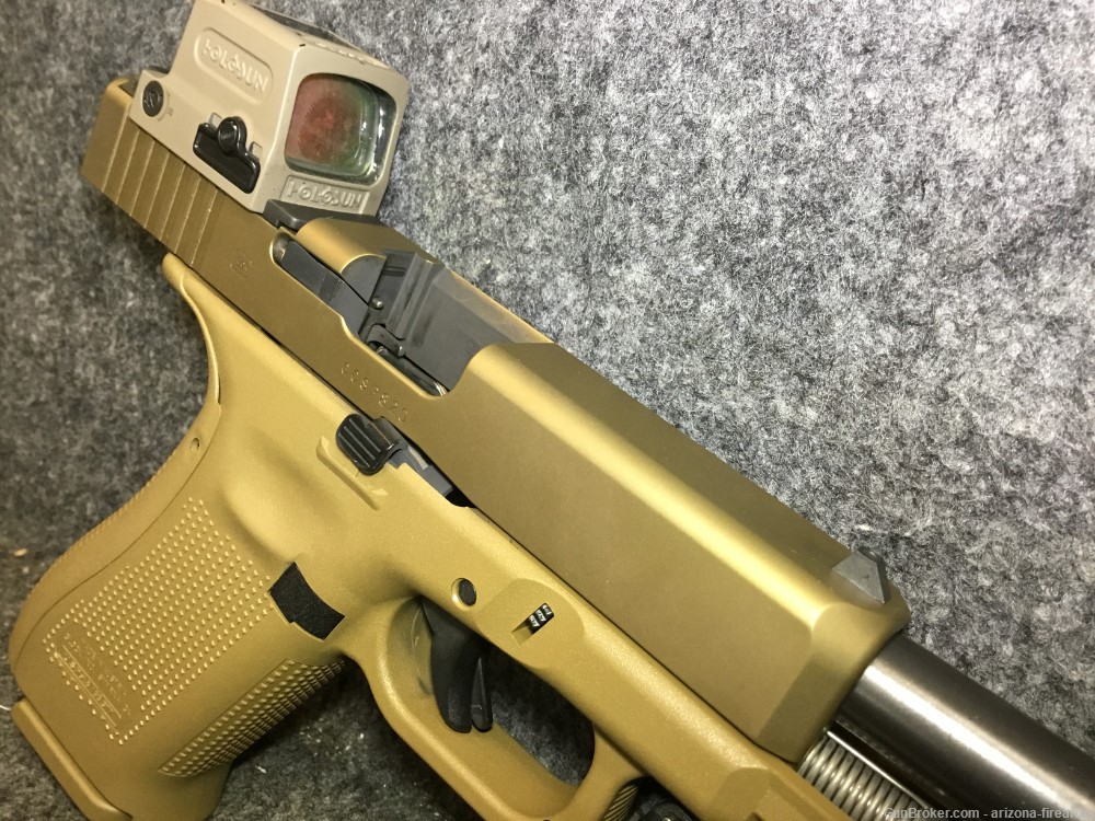 Glock 19X MOS TB 9mm Pistol W/ Holosun HE509T & Streamlight TLR-1 HL -img-10
