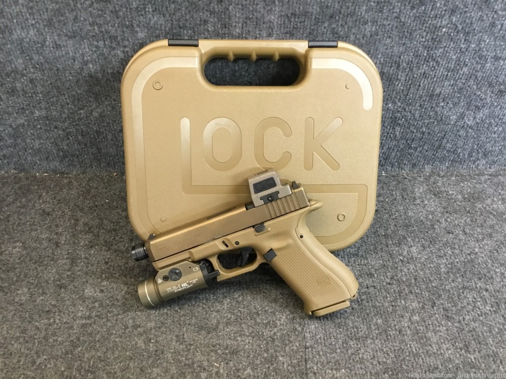 Glock 19X MOS TB 9mm Pistol W/ Holosun HE509T & Streamlight TLR-1 HL -img-1