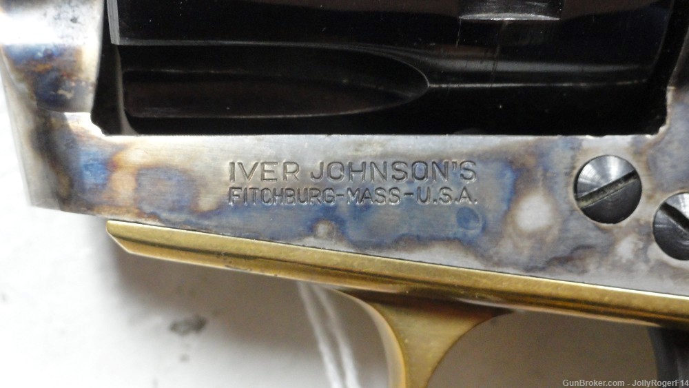 Iver Johnson 1873 SAA 44 Magnum Uberti Cattleman Style Mag-img-5