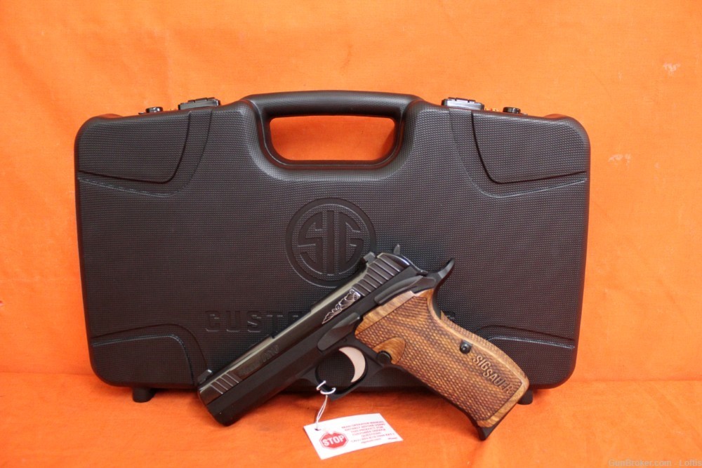 Sig Sauer P210 Carry 9mm Engraved 9mm NEW! Free Layaway!-img-0